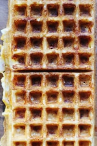 Cheesy Bacon Waffles Image 7