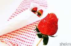 Romantic Strawberry Bouquets