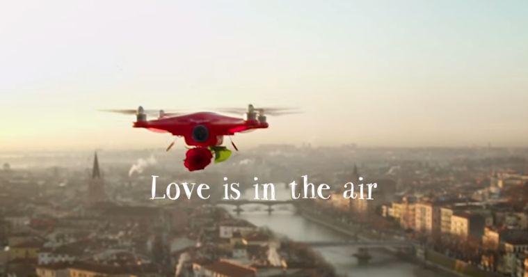 Flower Delivery Drones