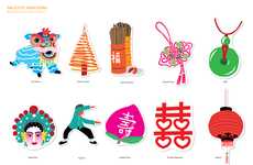 Decorative Adhesive Postcards