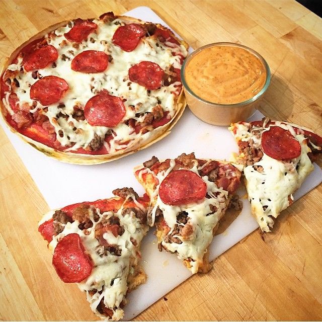 Pizza Quesadilla Hybrids