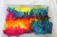 Tie-Dye Tissue Crafts