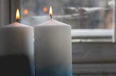 Crayon-Colored Candles