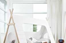 Wooden Teepee Beds