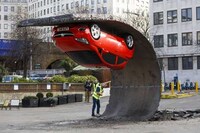 Upside Down Car Installatoins Image 4