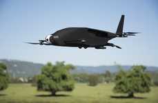Futuristic Miniature Airplanes