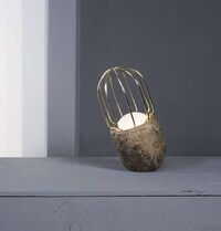 Caged Stone Lamps Image 3