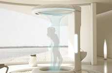 Swanky Waterfall Showers