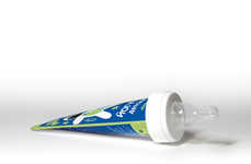 Baby Bottle Yogurt Packaging