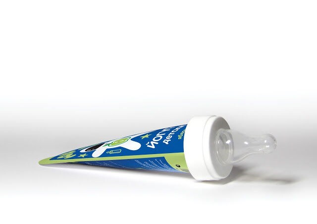 Baby Bottle Yogurt Packaging