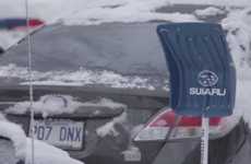 Branded Snow Shovels