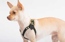Diamond-Encrusted Dog Harnesses