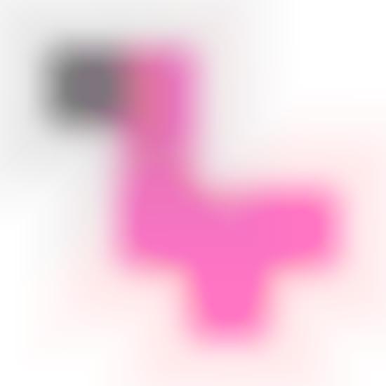 Pixelated Flamingo Prints