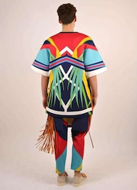 Technicolored Tribal Fashion Image 3