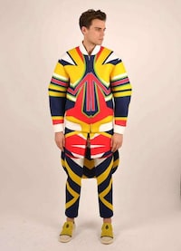 Technicolored Tribal Fashion Image 4