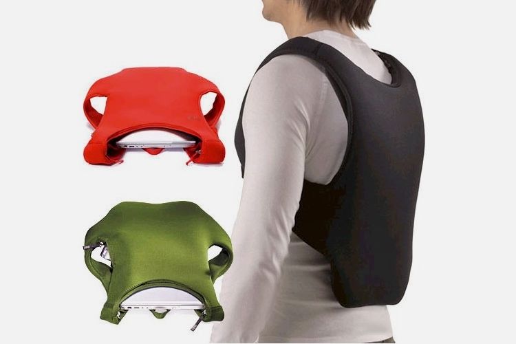 Laptop-Carrying Vests