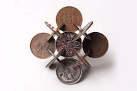 Mathematical Coin Sculptures Image 5