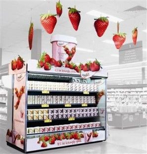Bold Yogurt Displays