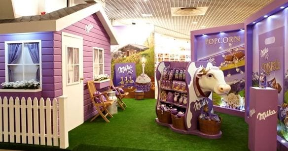 Farm-Inspired Chocolate Displays