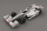 Three-Tiered Race Cars Image 2