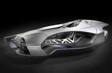 Futuristic 3D Printed Vehicles