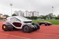 3D-Printed Solar Cars