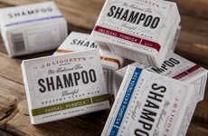 Vintage Solid Shampoo Branding