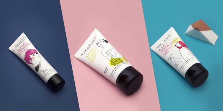 Sketched Skincare Packaging