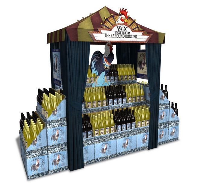 Cartoony In-Store Branding
