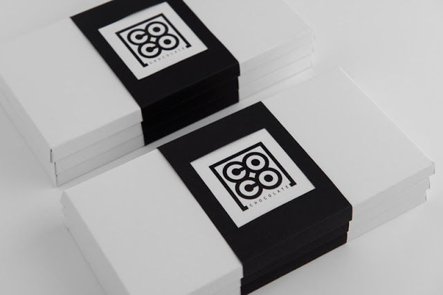 Two-Tone Truffle Packaging