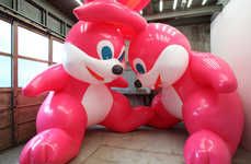 Inflatable Art Showcases