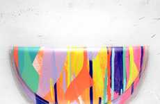 Neon Half Moon Clutches