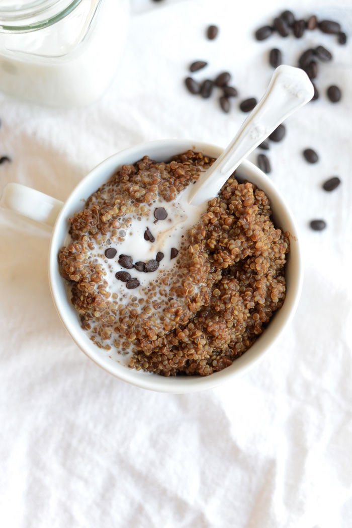 Caffeinated Quinoa Breakfasts