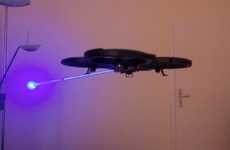 Laser-Firing Drones