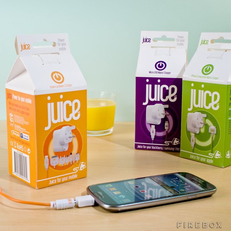 Juice-Inspired Phone Chargers