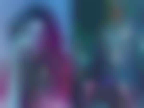 Galactic Party Girl Portraits