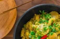 Seafood Curry Pasta