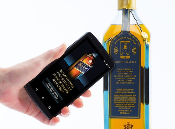 johnnie walker blue label nfc