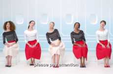 Glamorous In-Flight Safety Videos