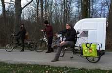 Bicycle-Towed Campers