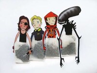 Pop Culture Tea Hangers Image 7