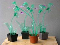 Upcycled Plastic Sculptures Image 5