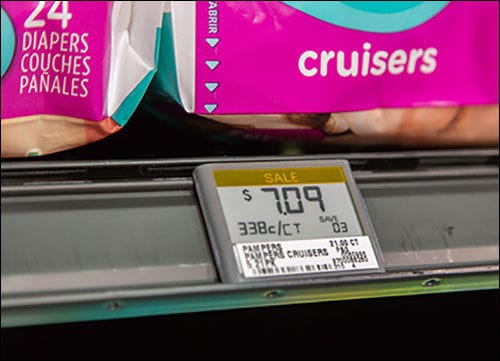 Paperless Retail Tags