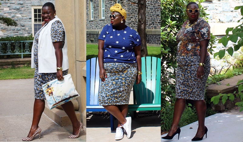 Expressive Plus-Sized Fashion