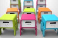 Stackable Storage Stools