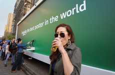 Beer-Dispensing Billboards