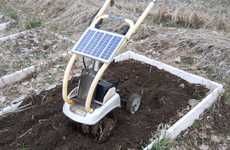 Solar-Powered Garden Tillers