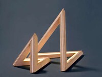 Prismatic Triangle Lamps Image 2
