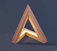 Prismatic Triangle Lamps Image 4