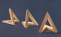 Prismatic Triangle Lamps Image 5